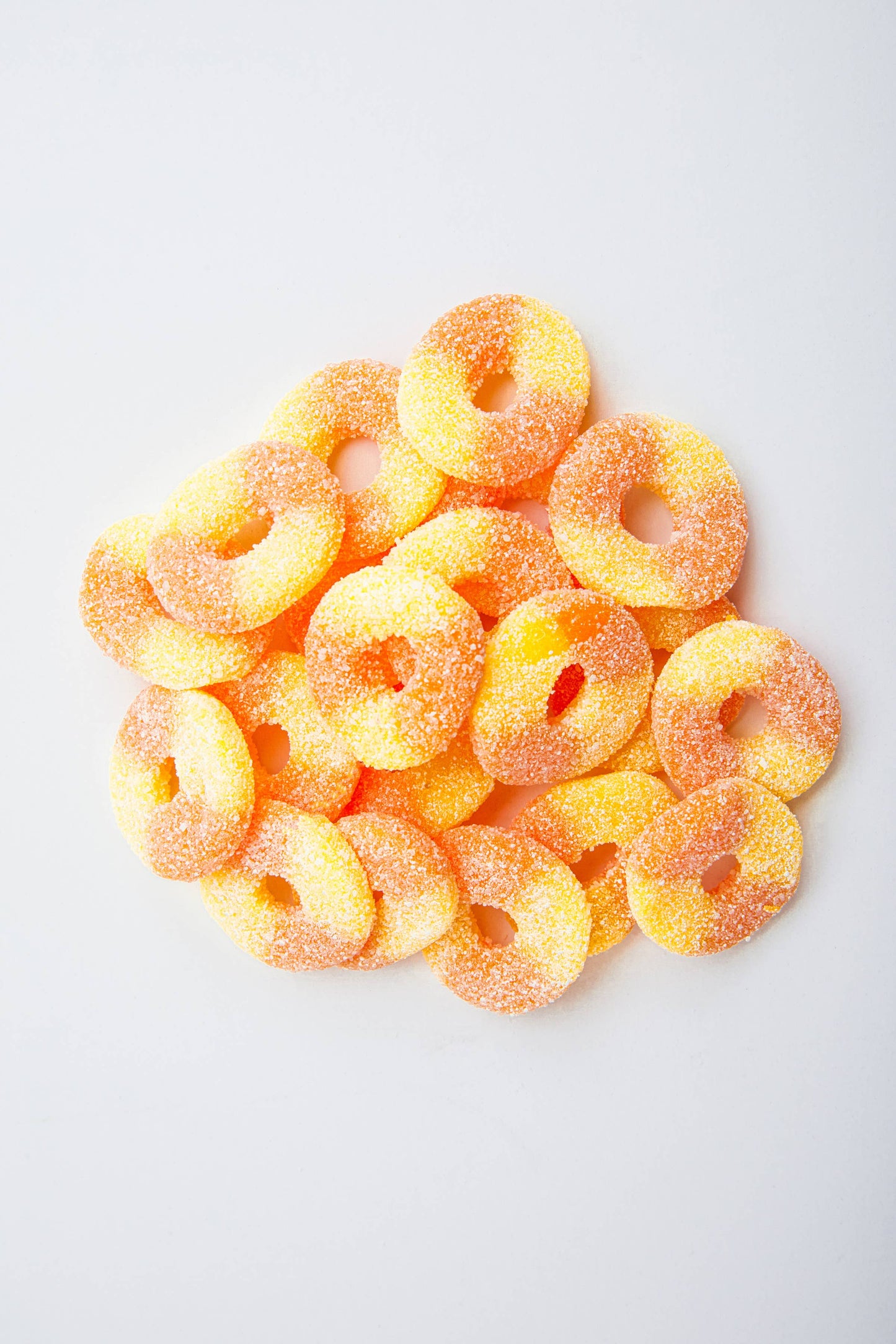 Sour Peach Rings — 4oz Chewy Candy, Spanish Import
