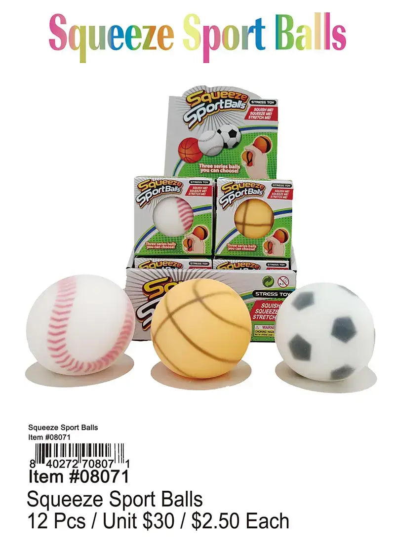 Squeeze Sport Balls .