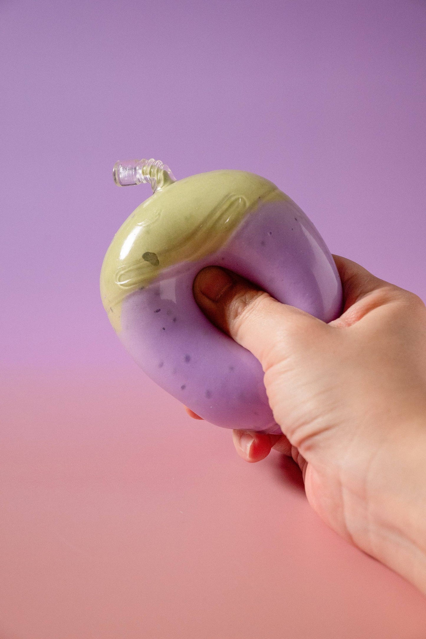Ube Matcha Latte (F)