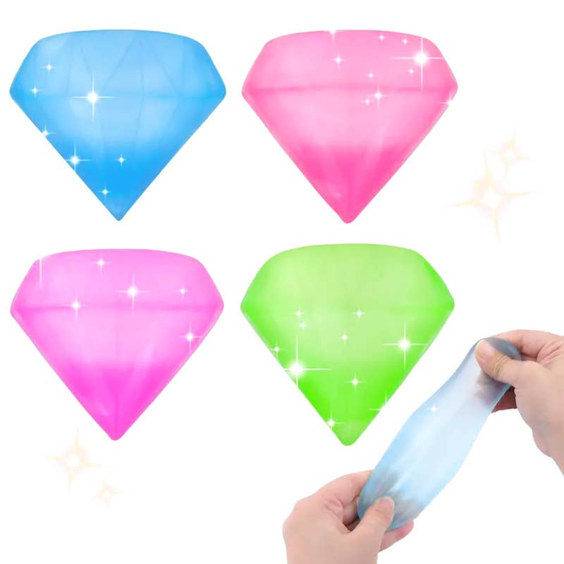 Maltose Stress Relief Ball glitter squishy toy-random color