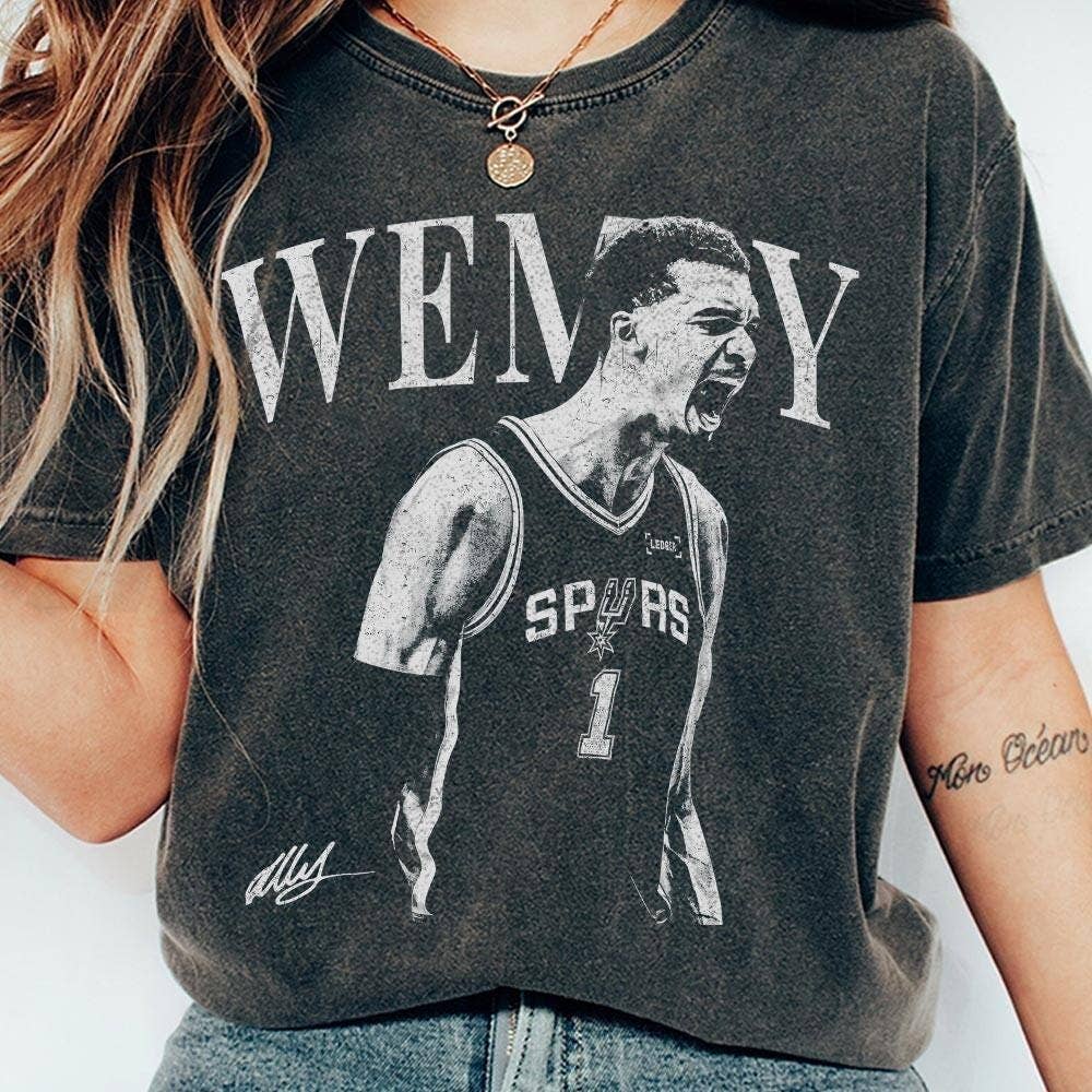 San Antonio Wemby Victor Wembanyama Basketball Tee