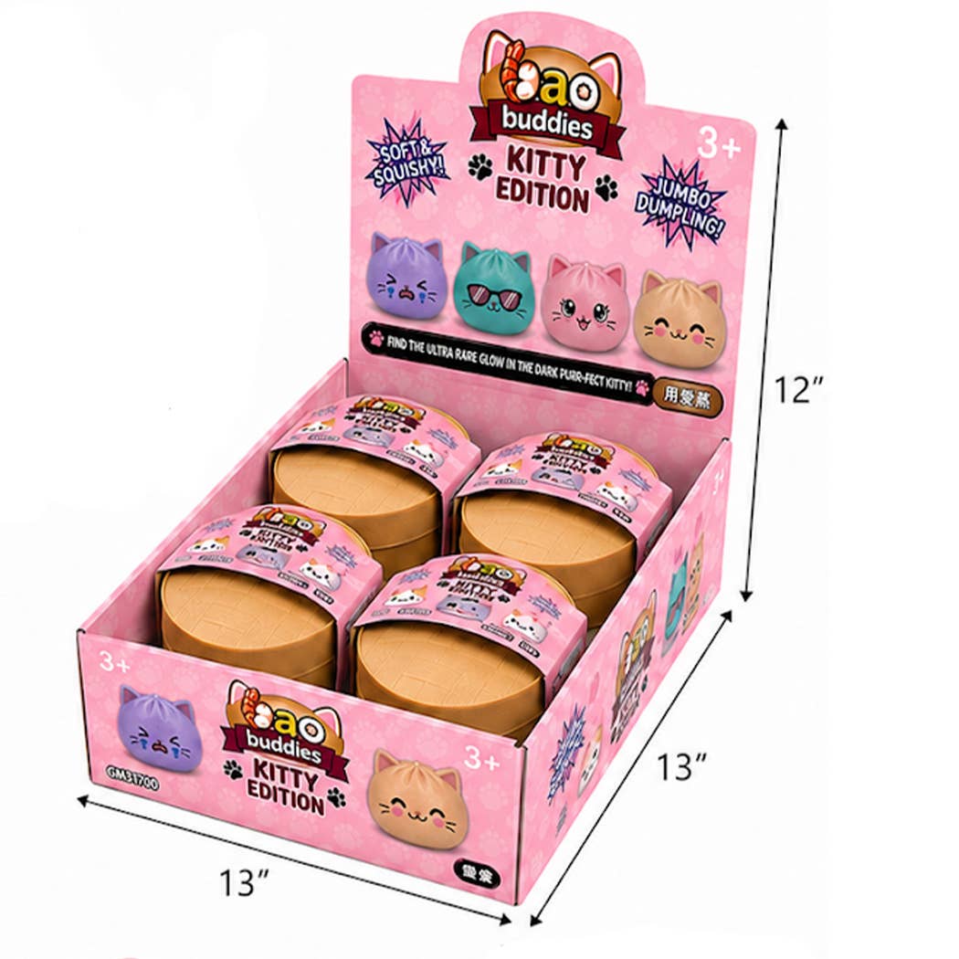 Bao Buddies Kitty Dumplings Sensory Toys