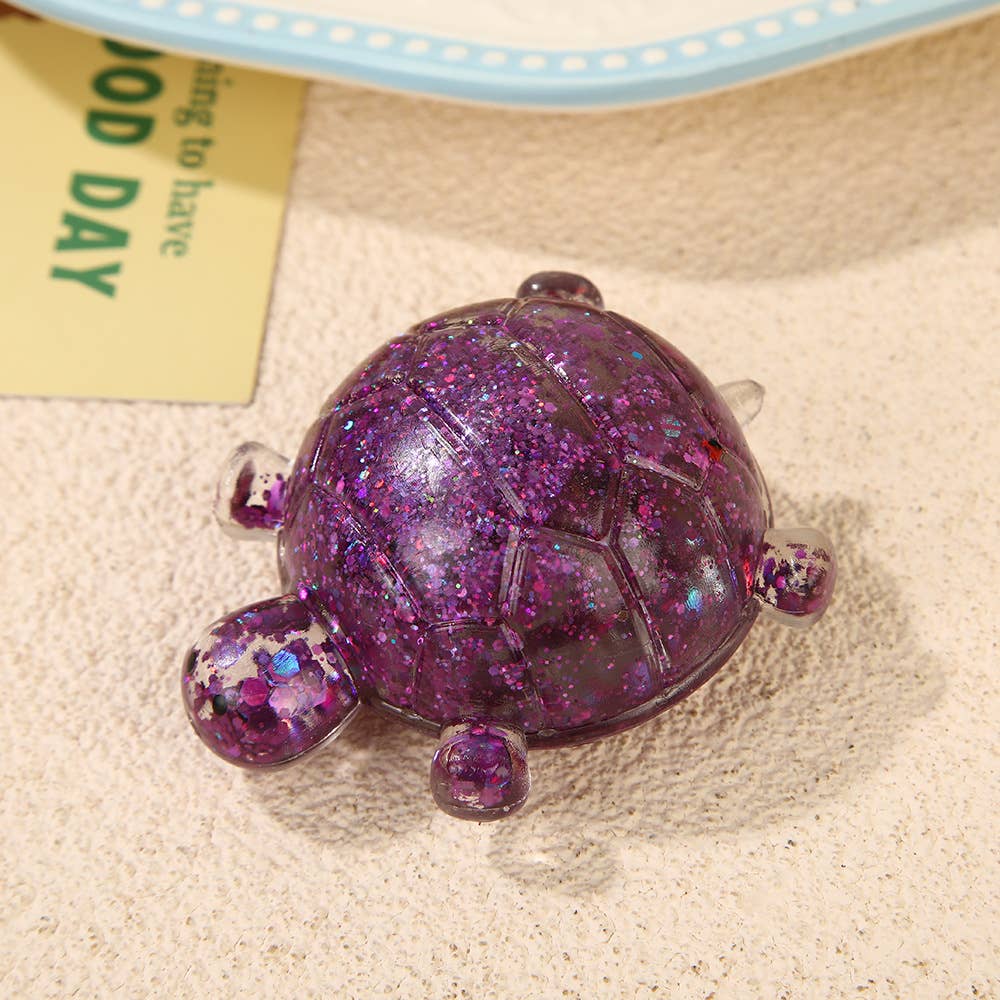 Cute Glitter turtle Squishy Squeeze Toy Fidget Toy