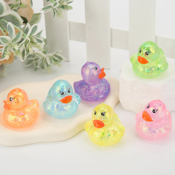 Mini Glitter Duck Sugar Squishers
