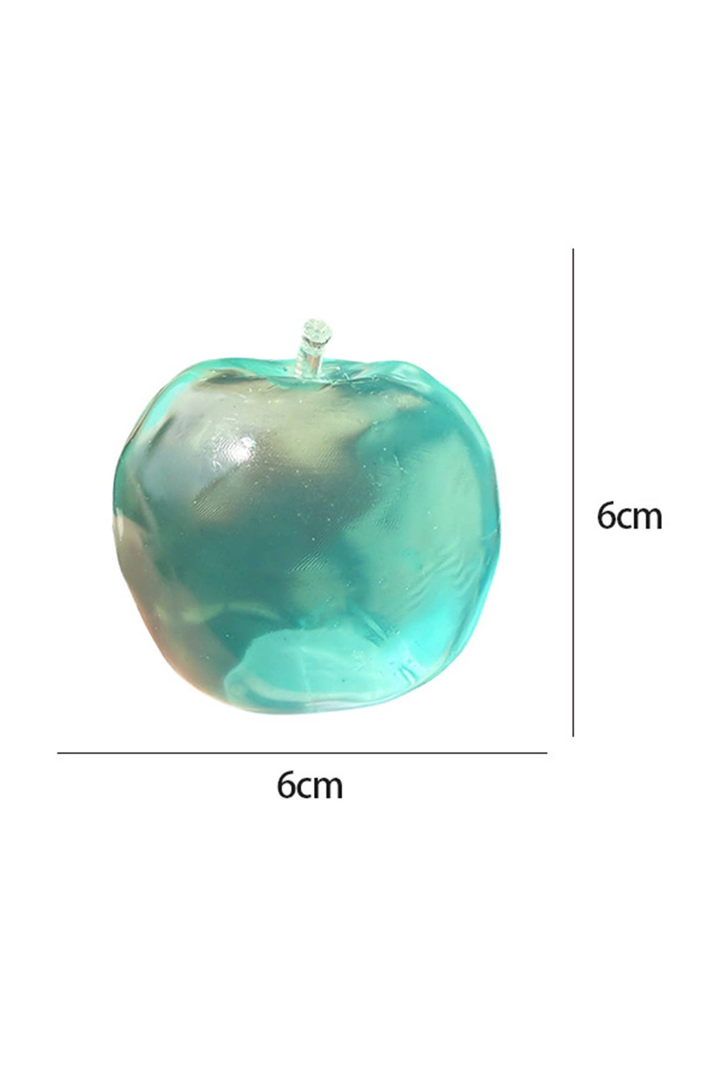 Crystal Apple Sensory Decompression Squeeze Ball