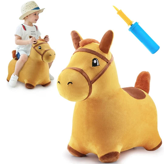 Bouncy Brown Horse