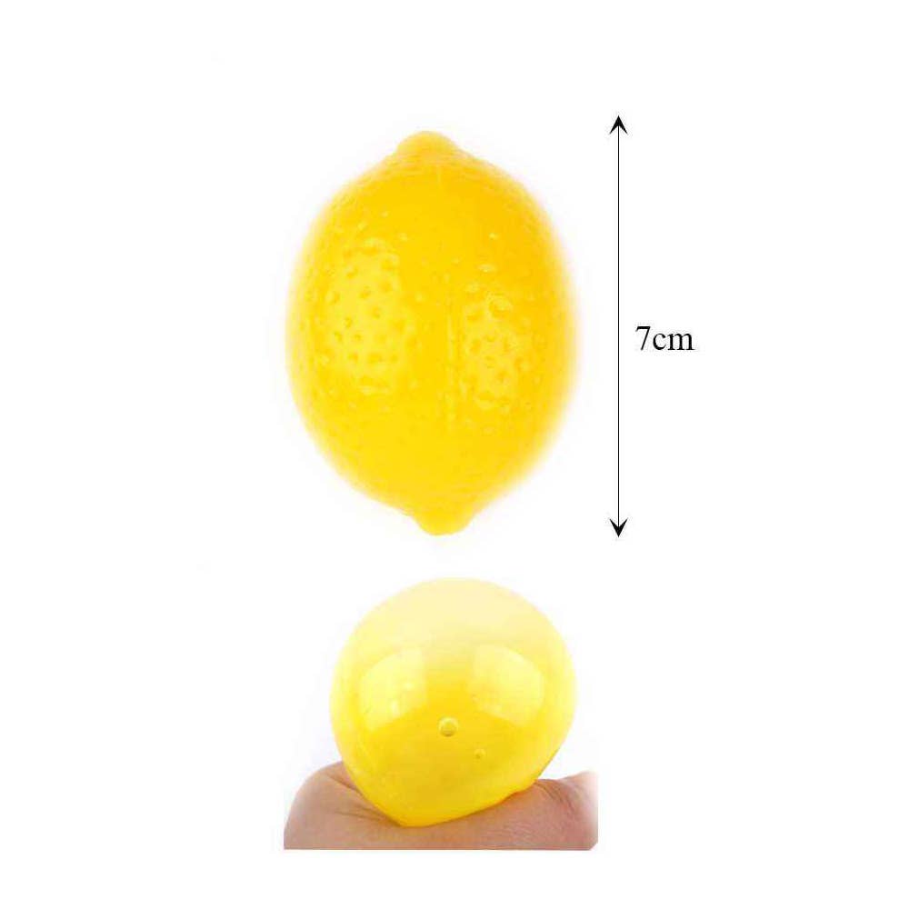 12PCS - Lemon Slice Squishy Stress Relief Toy