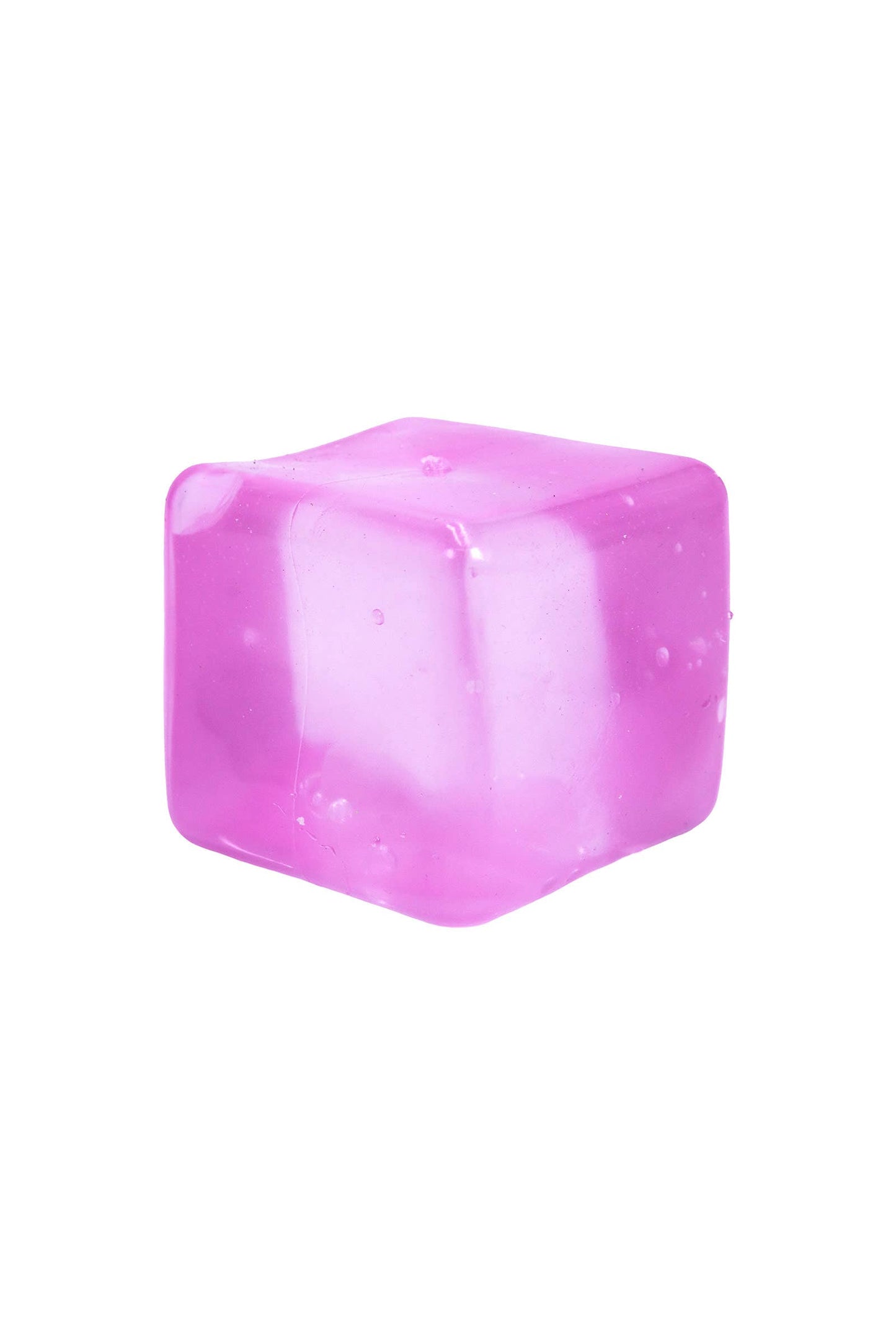 Clear Colorful Cube Maltose Putty Filled Squishy - OPP Bag