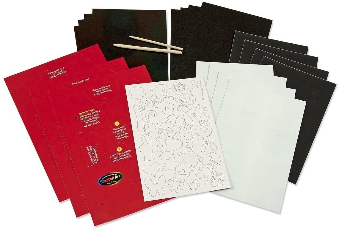 Deluxe Scratch Art Set-4