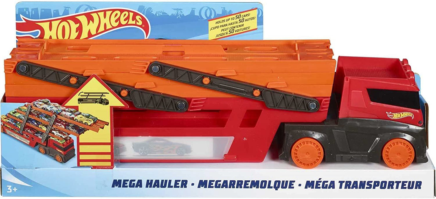 Hot Wheel Mega Red Hauler-2