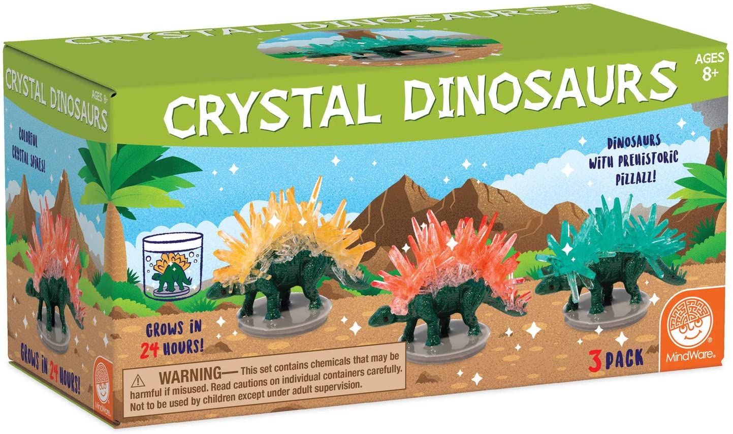Crystal Formtion Dinosaur-2
