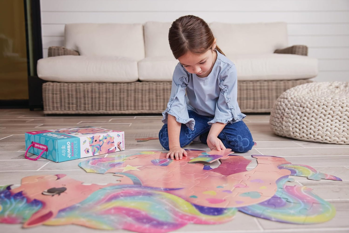 48 Pc Jumb Puzzle Unicorn-4