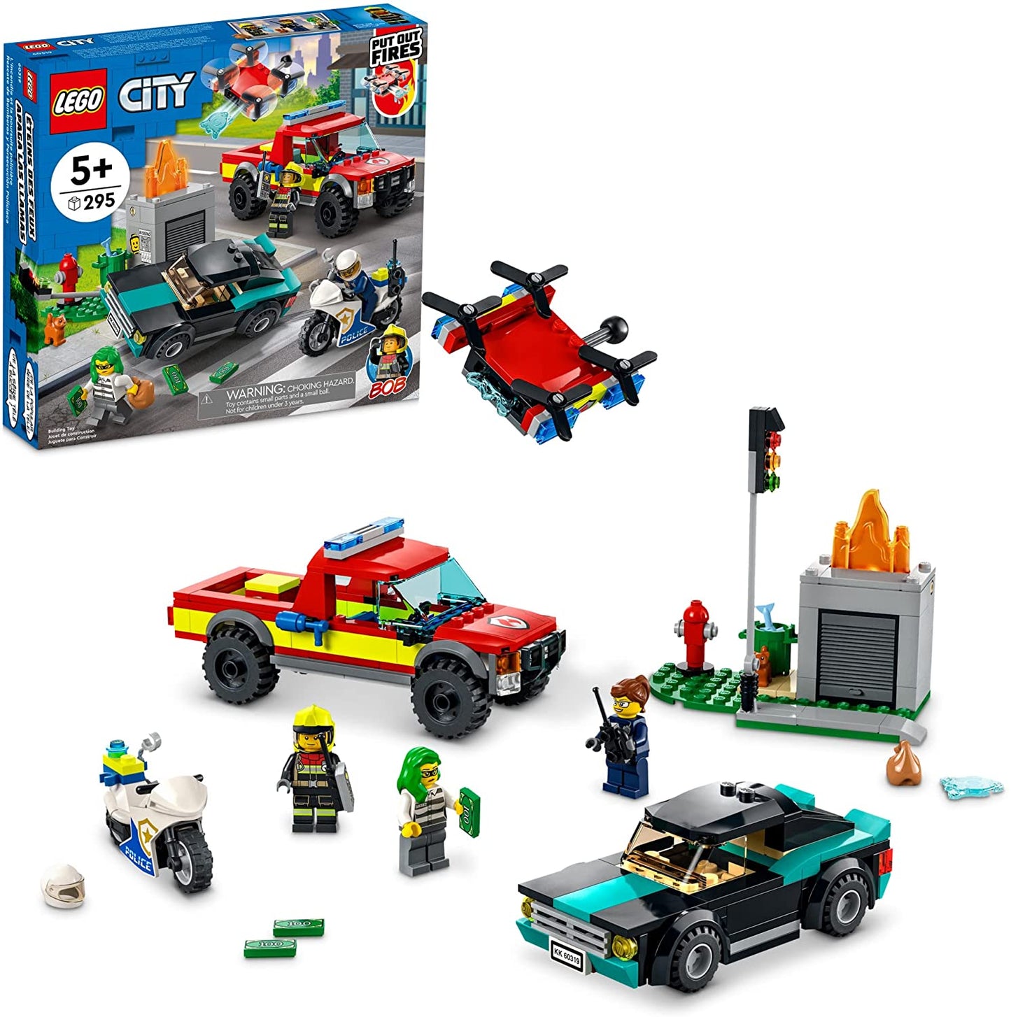 Fire Rescue Police Chase-2