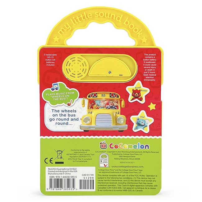 Cocomelon Wheels Bus Book-4
