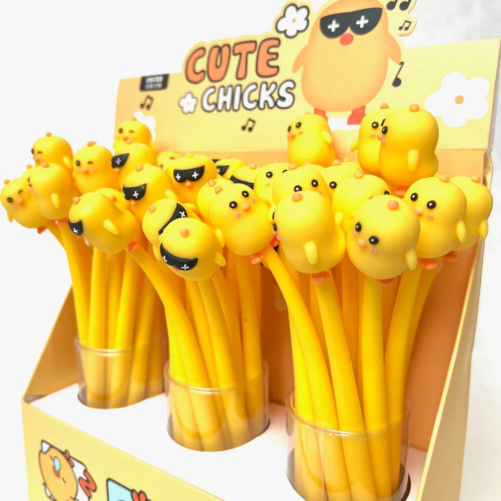Cute Chicks Wiggle Gel Pe-3