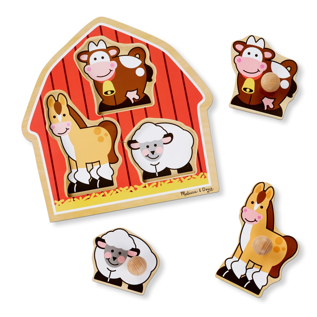 Jumbo Knob Barnyard