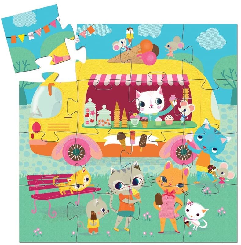 Ice Cream Truck Mini Puzz-2