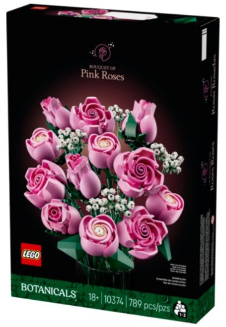 LEGOAR Botanicals Bouquet of Pink Roses-1