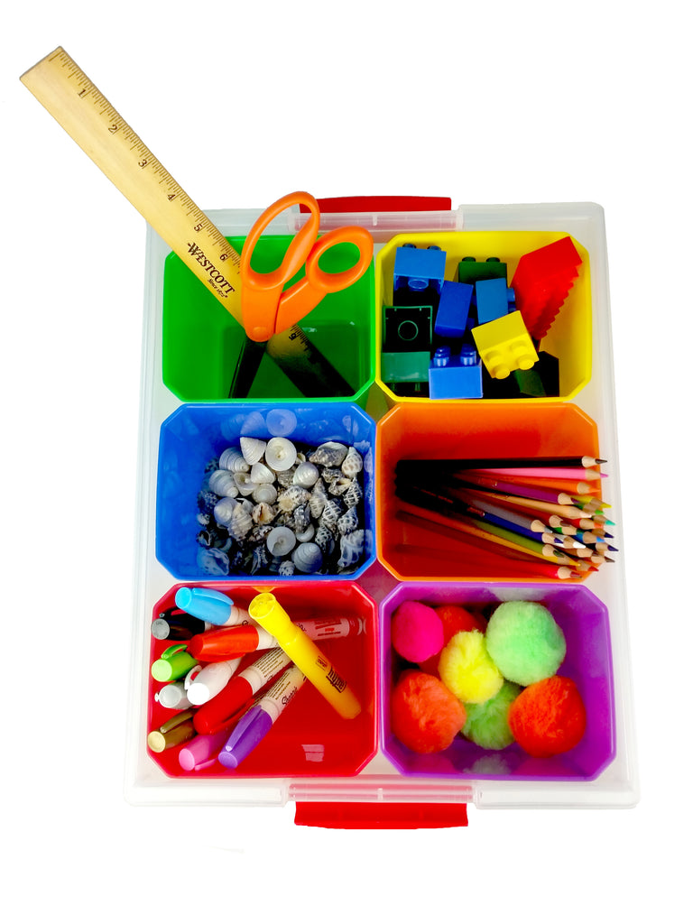 Snap Handle Tote W/6 Unit