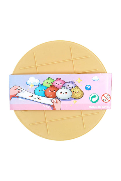 Jumbo Bao Bun Dumpling Soft Slime Filled Squishy - 5.5 Inch