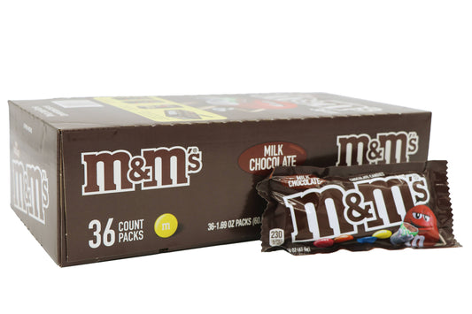 M&M's Plain, 1.69oz, 36ct Case
