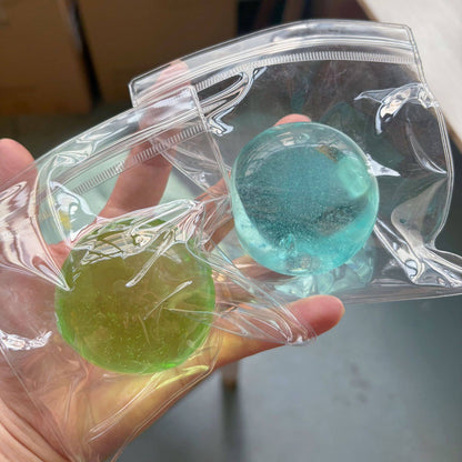6cm Clear Maltose Squeeze Ball Fidget Toy color random