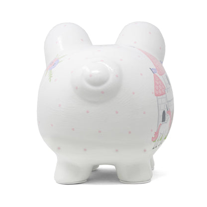 Unicorn Castle Large Piggy Bank