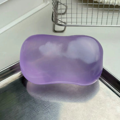 Moldable Transparent Soap Squishy Toy – Shape-Holding Stress