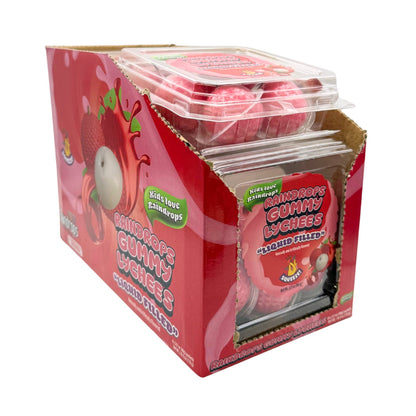 Raindrops Gummy Liquid Filled Lychees 3.17oz, 8ct