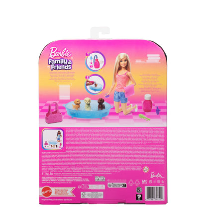 Barbie Puppy Bath Time