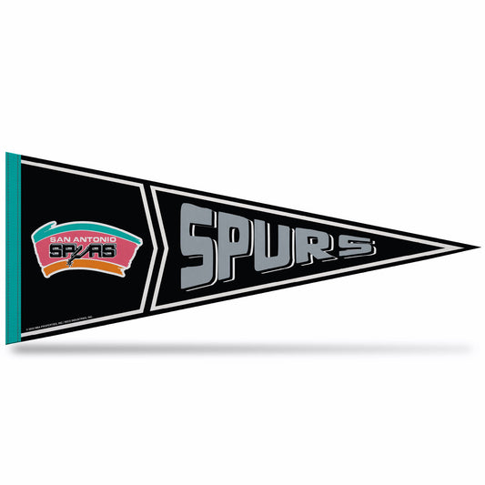 NBA  San Antonio Spurs Retro Soft Felt 12X30 Pennant