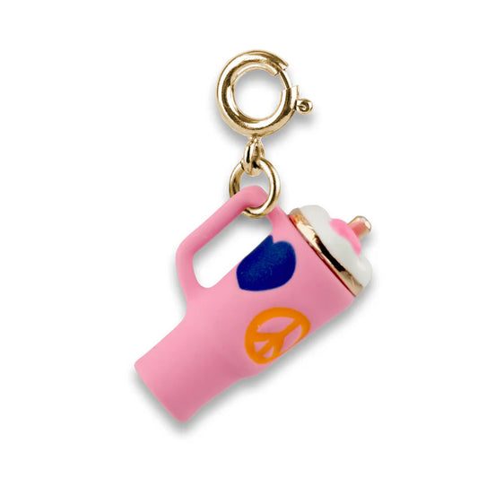 Gold on-the-Go Cup Charm