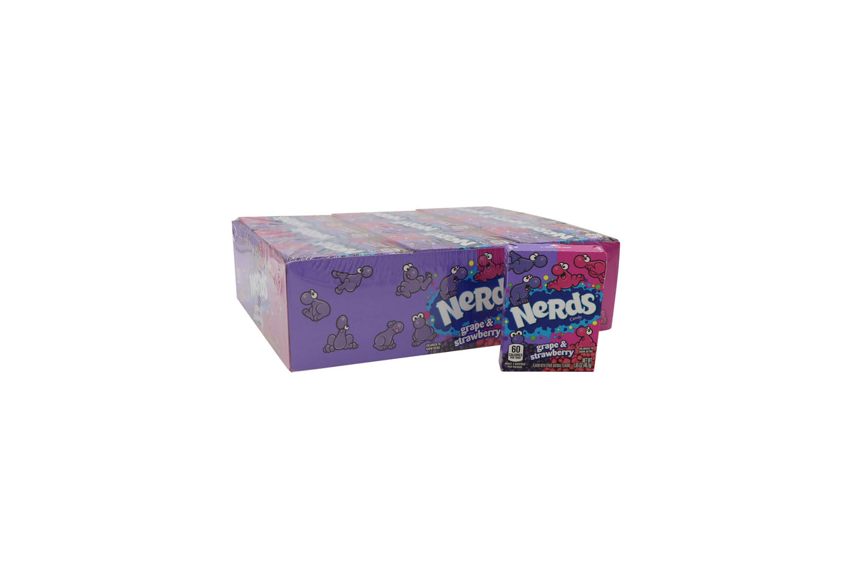Nerds Candy, Grape And Strawberry, 36ct