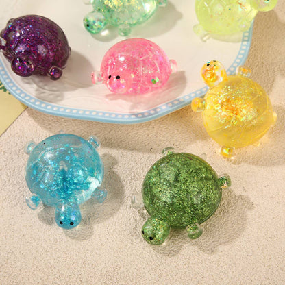 Cute Glitter turtle Squishy Squeeze Toy Fidget Toy