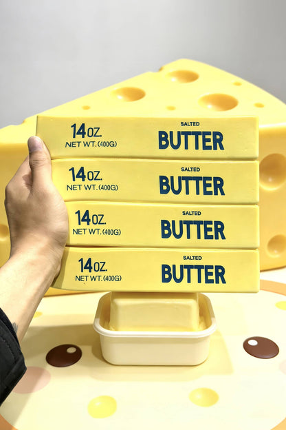 Slow Rising Stress Relief Sensory Butter Sticker Squishy Toy