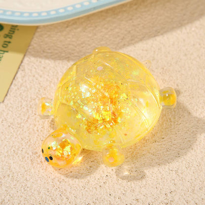 Cute Glitter turtle Squishy Squeeze Toy Fidget Toy