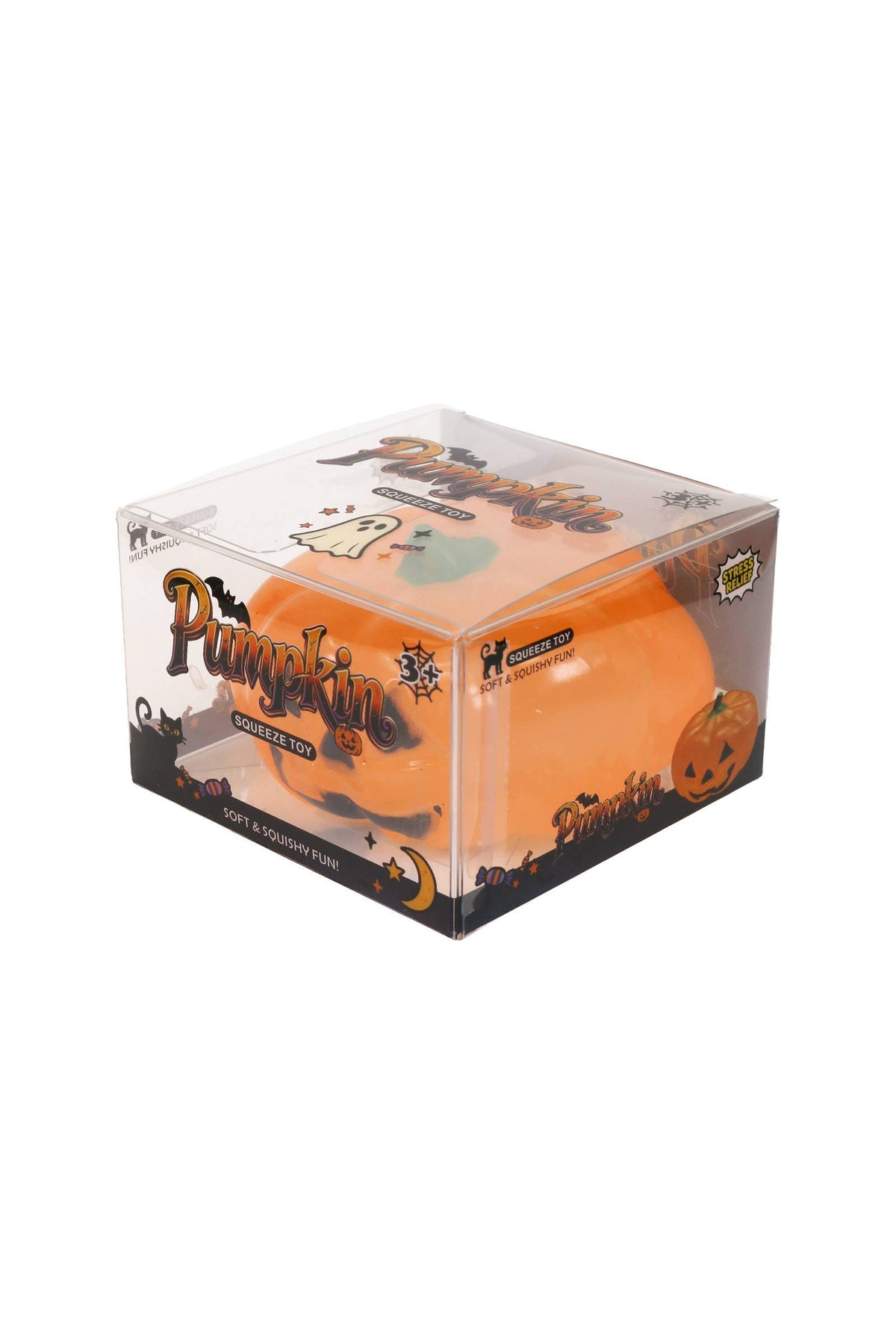 Jack-o-Lantern Pumpkin Zero Rebound Oil Jelly Filled Squishy