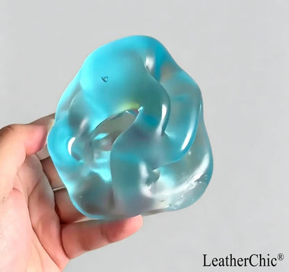 6cm Clear Maltose Squeeze Ball Fidget Toy color random