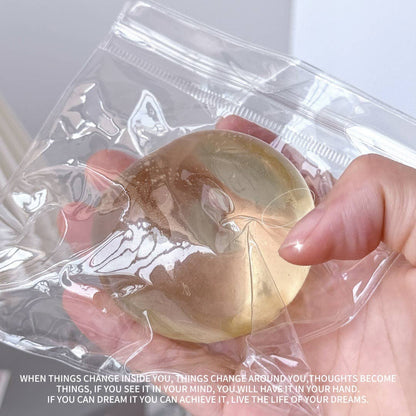 6cm Clear Maltose Squeeze Ball Fidget Toy color random