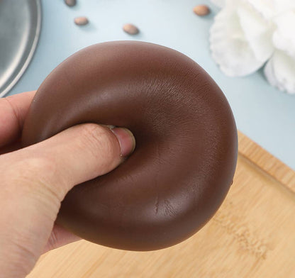 Milk Chocolate dumpling bun Squishy Squeeze Toy Fidget Toy