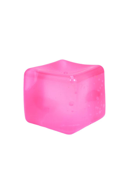 Clear Colorful Cube Maltose Putty Filled Squishy - OPP Bag