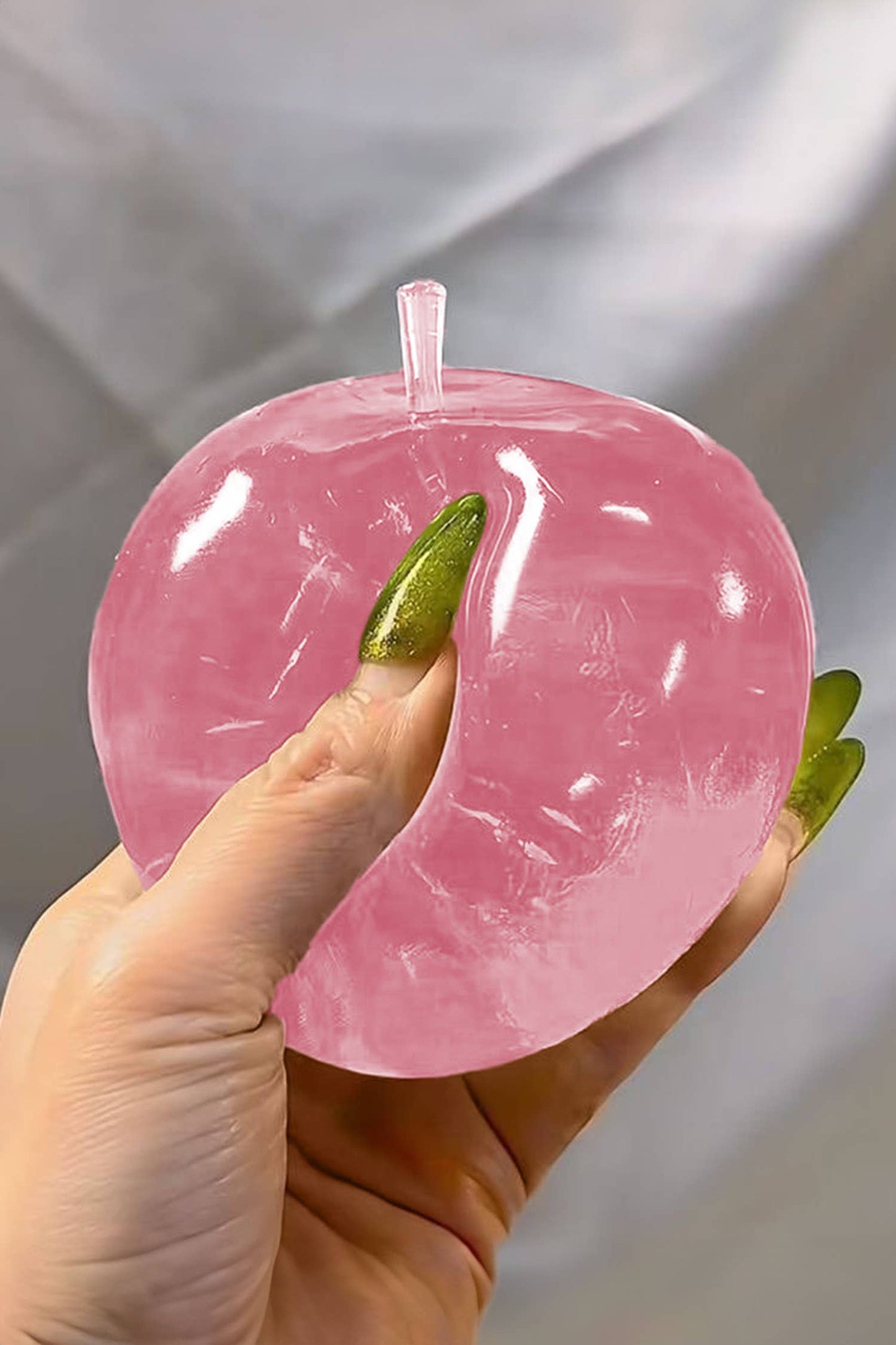 Slow Rebound Crystal Apple Stress Ball Stress Relief Toy