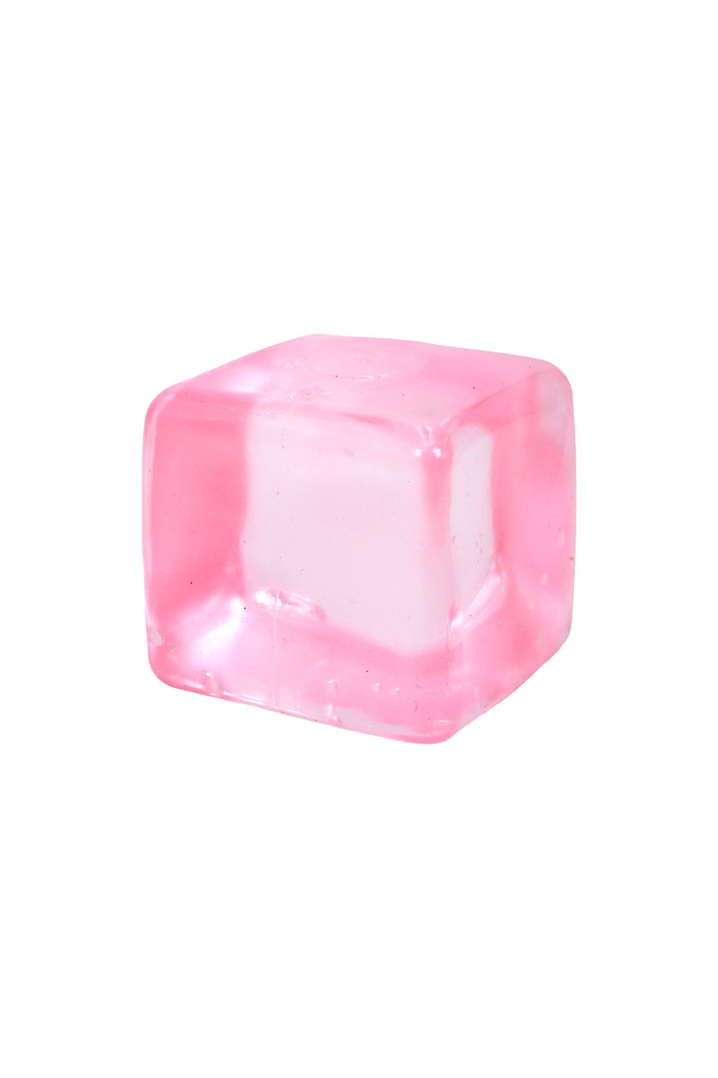 Clear Colorful Cube Maltose Putty Filled Squishy - OPP Bag
