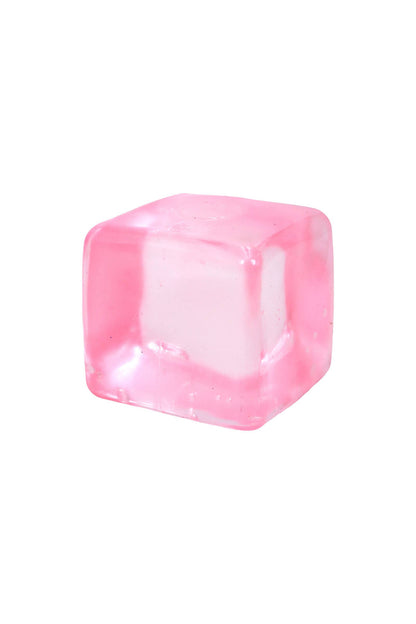 Clear Colorful Cube Maltose Putty Filled Squishy - OPP Bag