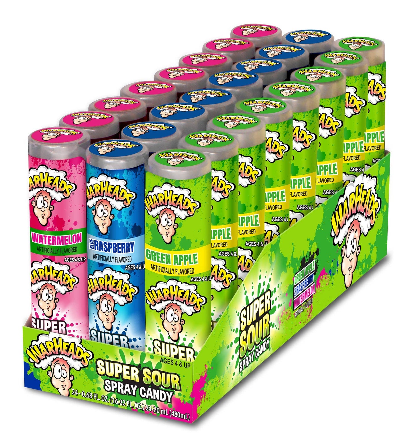 Warheads Super Sour Spray Candy
