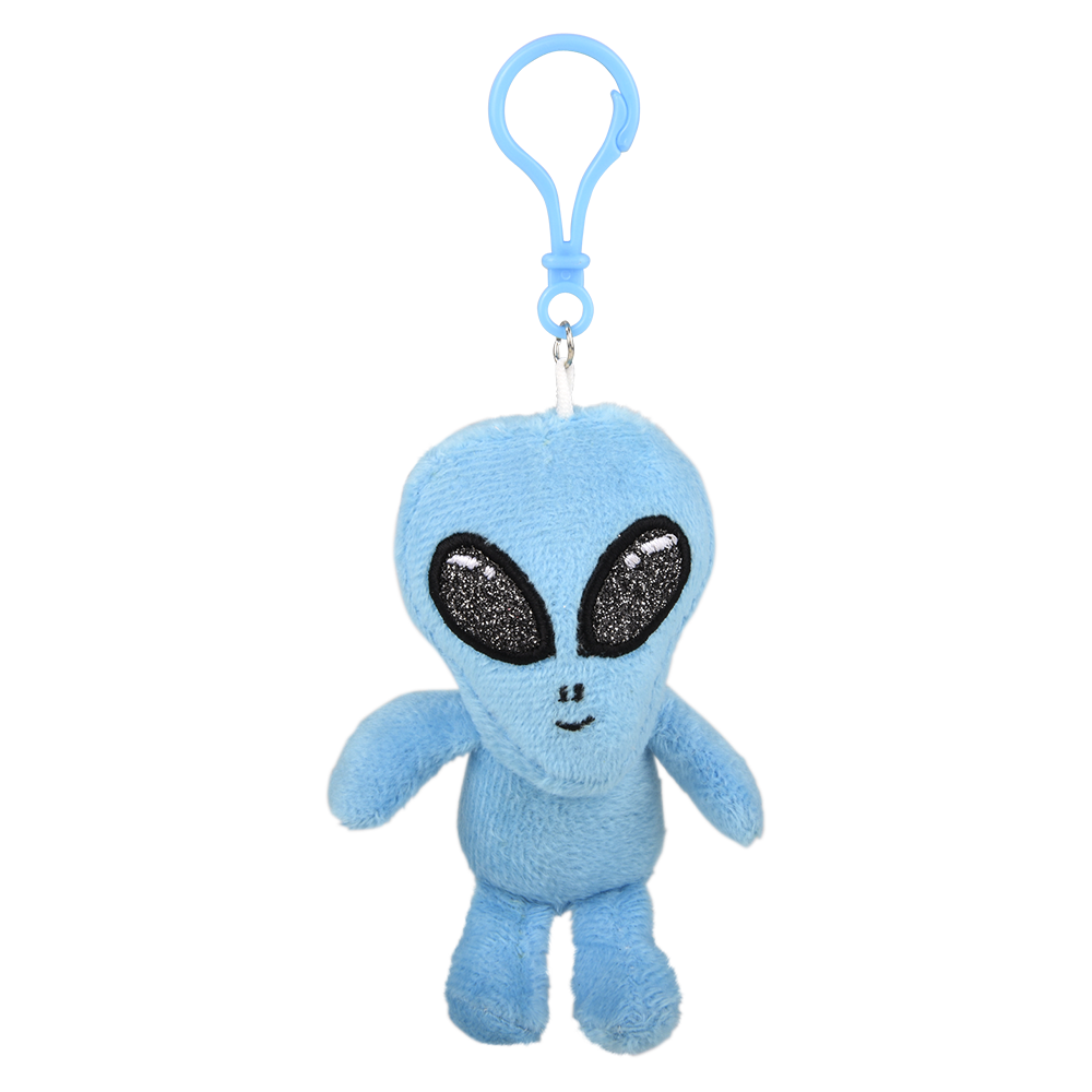 (T) 3" GALACTIC ALIEN BACKPACK CLIP