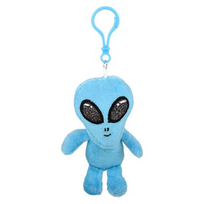 (T) 3" GALACTIC ALIEN BACKPACK CLIP