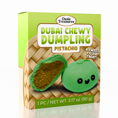 Dubai Dumpling Pistachio Flavor Korean Chewy Cookie by Oasis