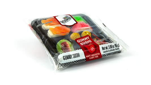 Raindrops Gummi Sushi, 3.00oz, 12ct Case
