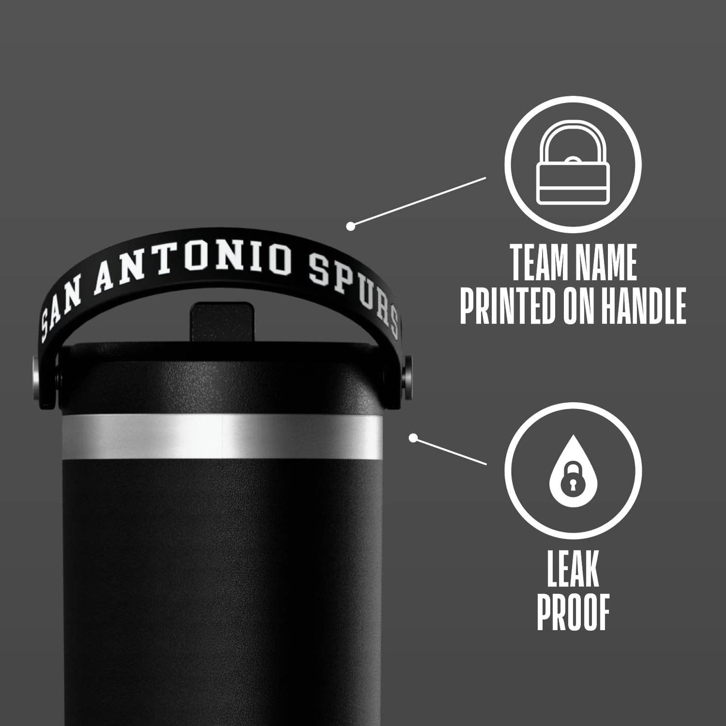 Officially Licensed NBA San Antonio Spurs 32oz Classic